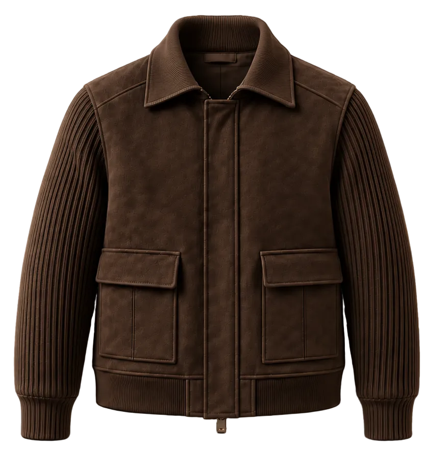 dark brown famous velour knit
